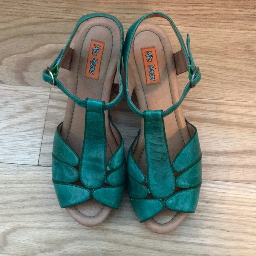 Miz Mooz t-strap sandal clogs